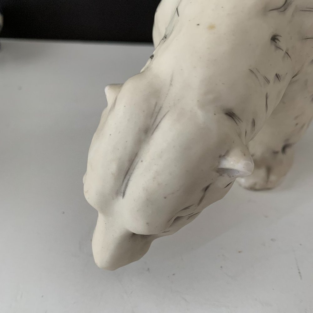 VINTAGE CERAMIC Polar Bear Figurine - Picture 5 of 8